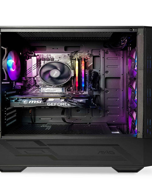 Load image into Gallery viewer, PC| AMD Ryzen 5 5500 3.6 Ghz| GTX 1650 D6 Ventus XS| 512Gb M2 Nvm3| Rgb Ram Memory 16G DDR4 3600| 650W 80PLUS Bronze PSU| Windows 11 Home
