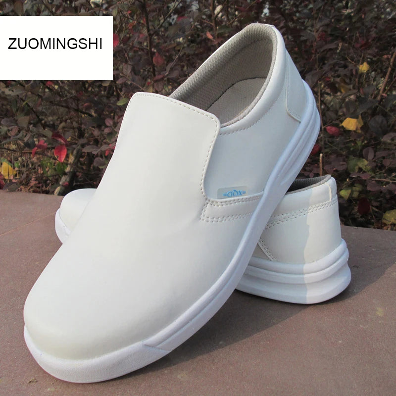 Japanese Chef Kitchen Non-Slip Shoes Men Waterproof Shoes Unsex Mens Shoes Mens Boots