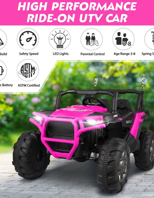 Load image into Gallery viewer, 12V Electric Battery-Powered Ride on Toy SUV Buggy Car, Red
