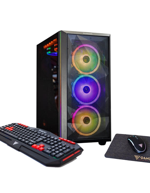 Load image into Gallery viewer, Omega 3 Core Gaming Desktop, Intel Core I5-12400, 8 Core 16 Threads, 16GB DDR4 Desktop, Windows 10, 1TB HDD
