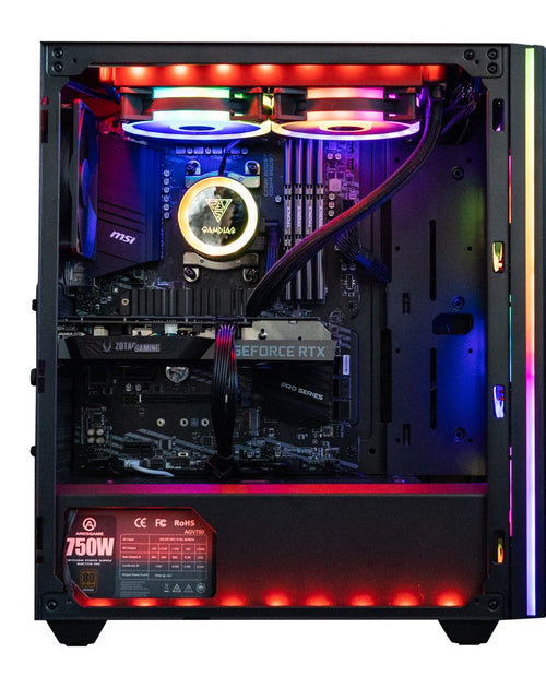 Load image into Gallery viewer, Omega 3 Core Gaming Desktop, Intel Core I5-12400, 8 Core 16 Threads, 16GB DDR4 Desktop, Windows 10, 1TB HDD
