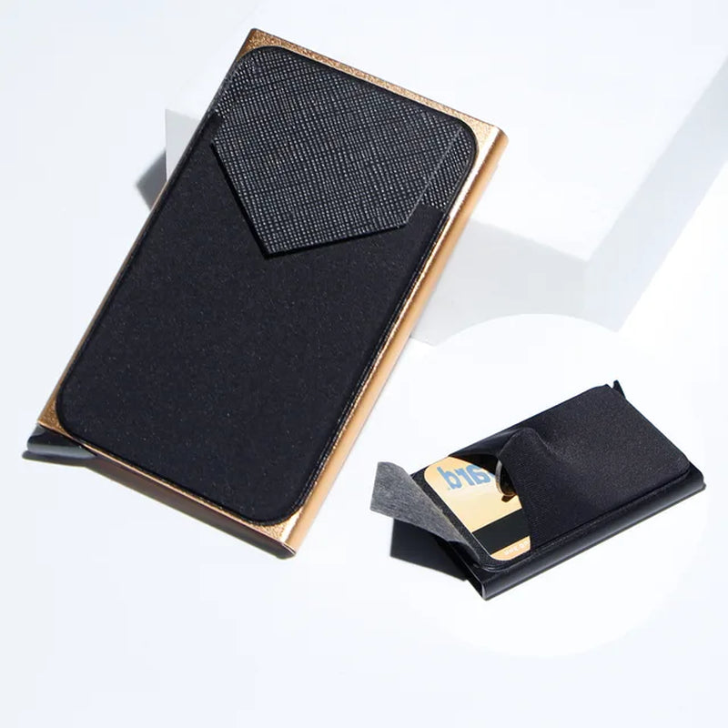 Carbon Fiber Card Holder Wallets Men RFID Black Magic Trifold Leather Slim Mini Wallet Small Money Bag Male Purses Wallet Women