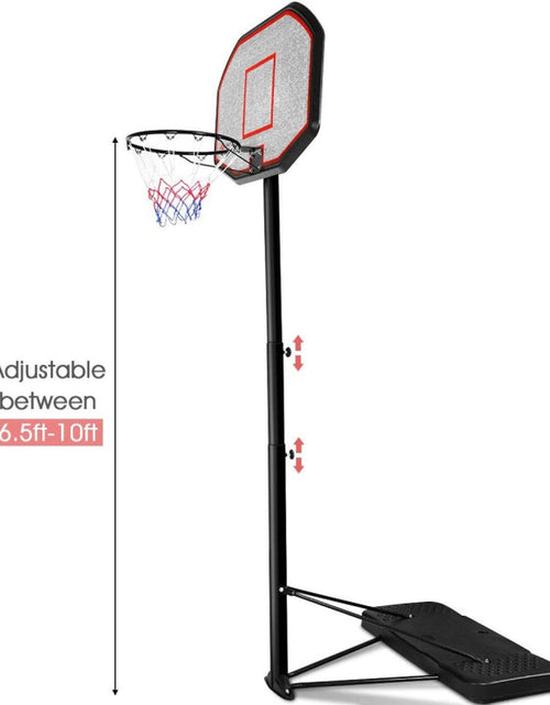 Load image into Gallery viewer, 43 Inch Indoor Outdoor Height Adjustable Basketball Hoop
