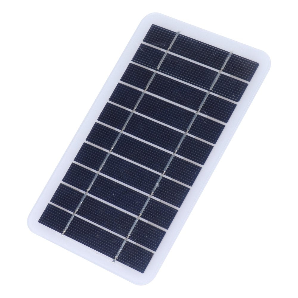 LAFGUR Solar Panel Charger,Solar Panel,2W 5V Polycrystalline Silicon Solar Panel Outdoor Solar Battery Charger Mobile Power Supply for Charging Mobile Phone