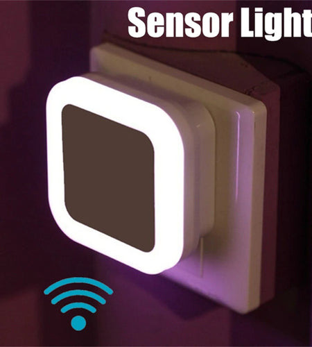 Wireless LED Night Light Sensor Lighting Mini EU US Plug Night Light Lamp for Children Room Bedroom Decoration Lights Lighting