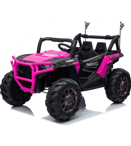 12V Electric Battery-Powered Ride on Toy SUV Buggy Car, Red