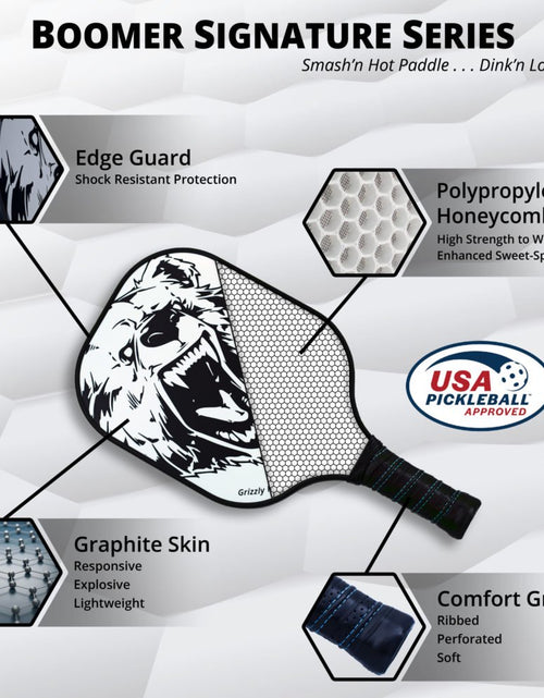 Load image into Gallery viewer, Boomer Signature Series Pickleball Paddle
