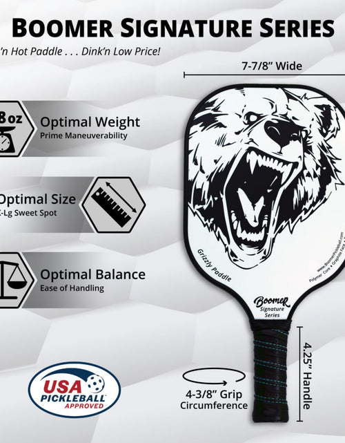 Load image into Gallery viewer, Boomer Signature Series Pickleball Paddle
