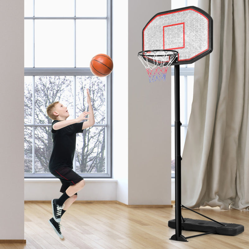 43 Inch Indoor Outdoor Height Adjustable Basketball Hoop